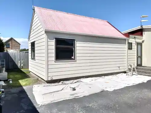 Finished weatherboard repaint